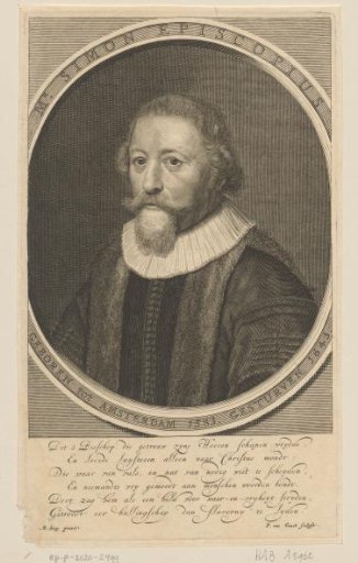 Portrait of Simon Episcopius