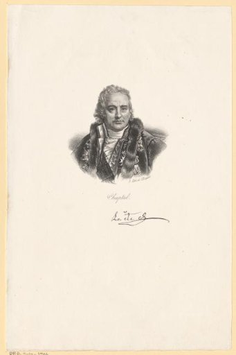 Portrait of Jean-Antoine Chaptal