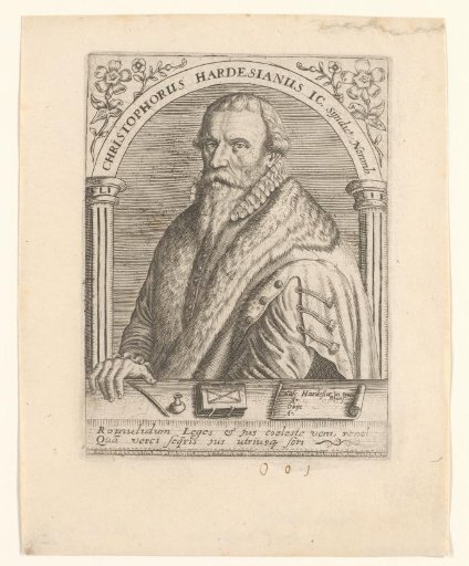Portrait of Christoph Herdesianus