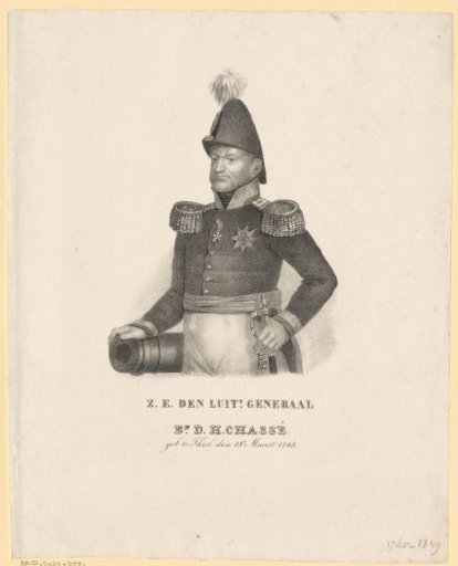 Portrait of David Hendrik Baron Chassé
