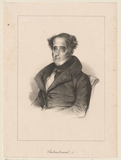 Portrait of François-René de Chateaubriand