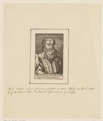 Portrait of Martin Chemnitz