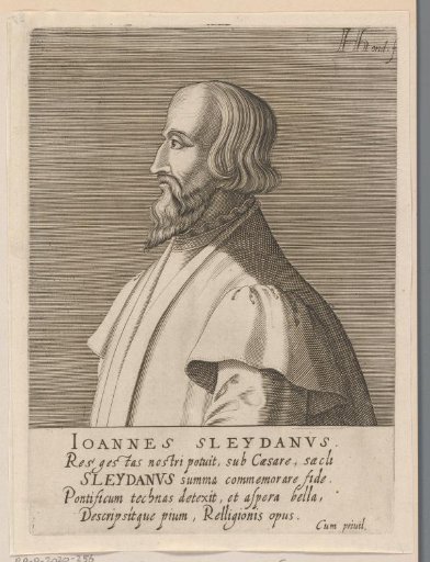 Portrait of Johannes Sleidanus