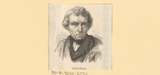 Portrait of Luigi Cherubini