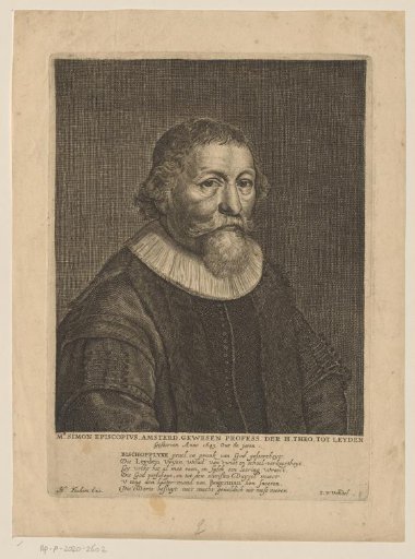 Portrait of Simon Episcopius at the Age of 60