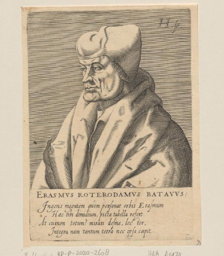 Portrait of Desiderius Erasmus