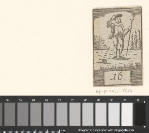 Man with a Lance in a Landscape