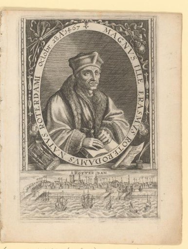 Portrait of Desiderius Erasmus