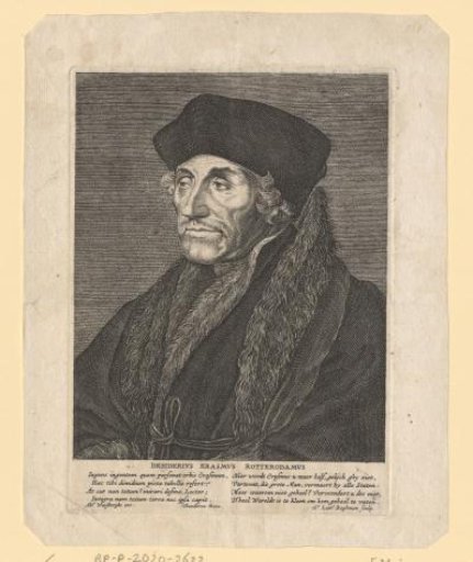 Portrait of Desiderius Erasmus