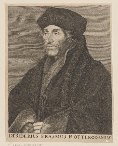 Portrait of Desiderius Erasmus