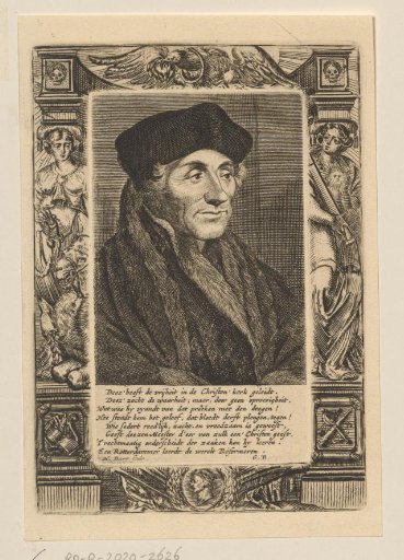 Portrait of Desiderius Erasmus
