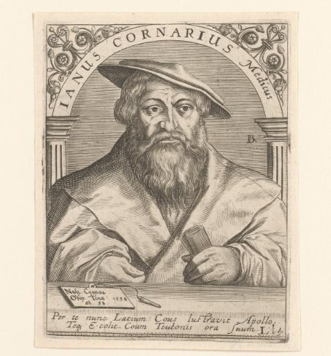Portrait of Janus Cornarius