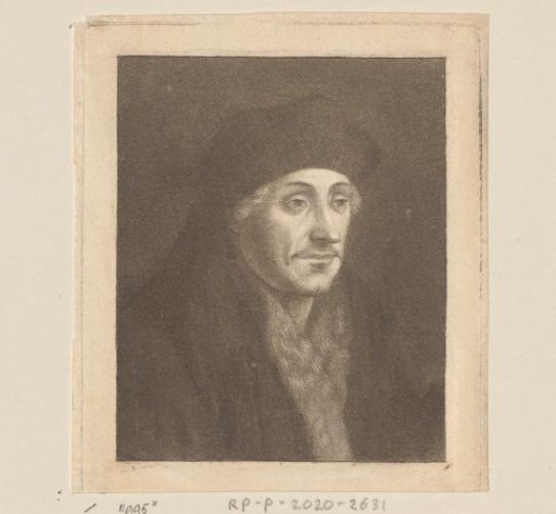 Portrait of Desiderius Erasmus