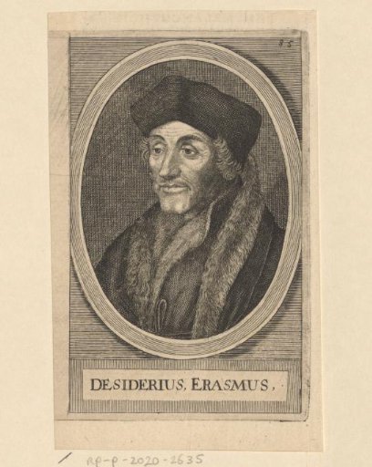 Portrait of Desiderius Erasmus