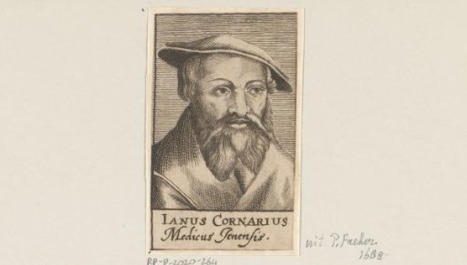 Portrait of Janus Cornarius