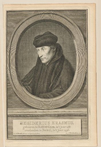 Portrait of Desiderius Erasmus