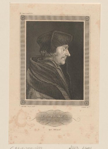 Portrait of Desiderius Erasmus