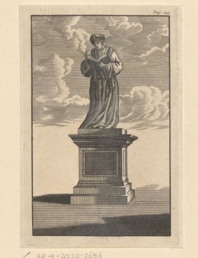 Statue of Desiderius Erasmus in Rotterdam