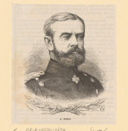 Portrait of Colonel von Erckert
