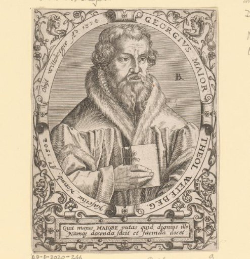 Portrait of Georg Major