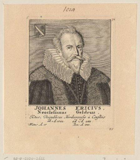 Portrait of Johann Ericius