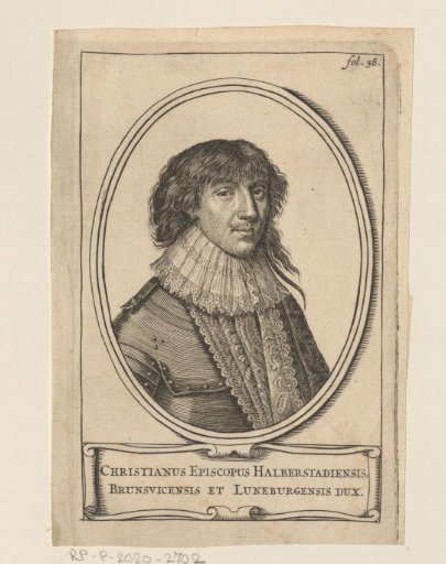 Portrait of Christian I, Duke of Brunswick-Lüneburg