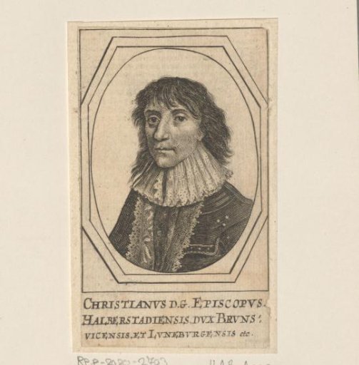 Portrait of Christian I, Duke of Brunswick-Lüneburg