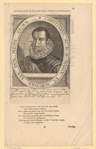 Portrait of Christian IV, King of Denmark and Norway