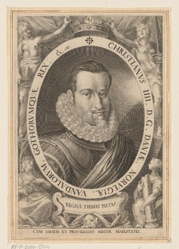 Portrait of Christian IV, King of Denmark and Norway