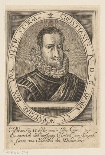 Portrait of Christian IV, King of Denmark and Norway