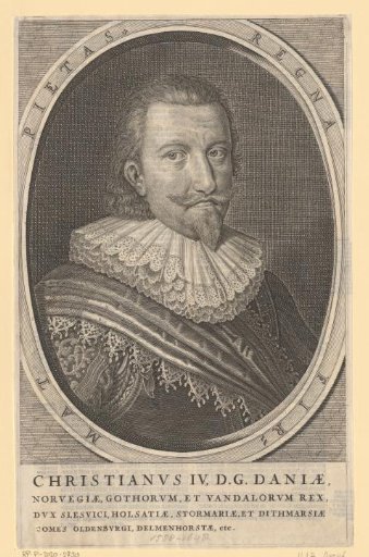 Portrait of Christian IV, King of Denmark and Norway