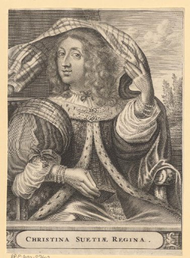 Portrait of Christina, Queen of Sweden
