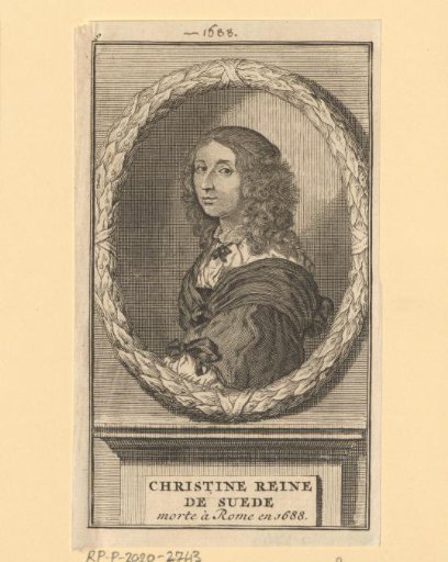 Portrait of Christina, Queen of Sweden