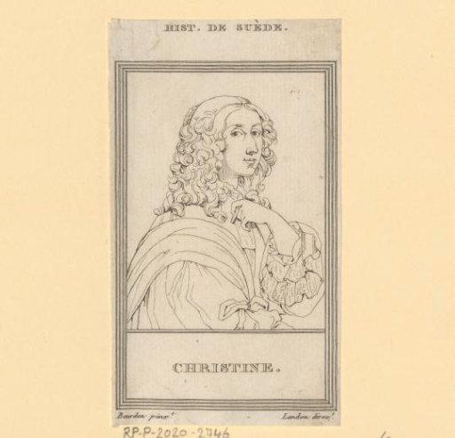 Portrait of Christina, Queen of Sweden