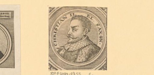 Portrait of Christian II of Saxony