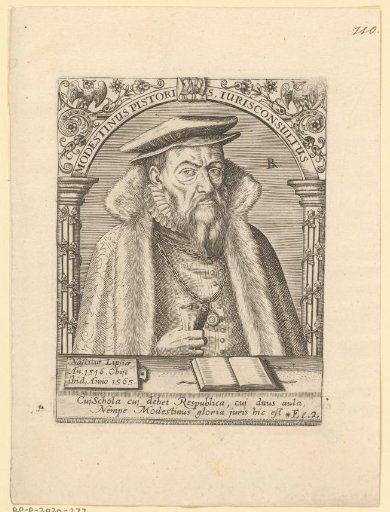 Portrait of Modestinus Pistoris