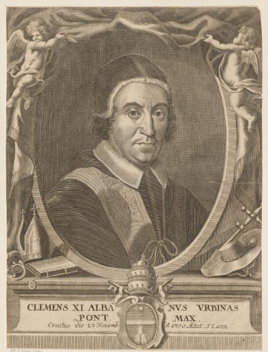 Portrait of Clement XI at the age of 51