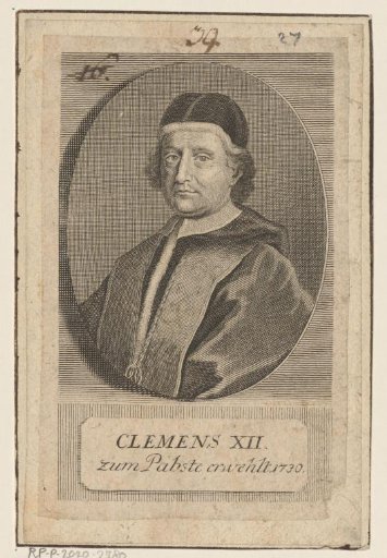 Portrait of Pope Clement XII