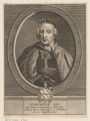 Portrait of Pope Clement XII
