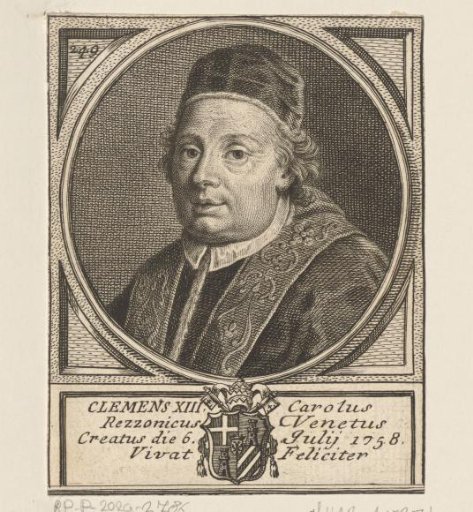 Portrait of Pope Clement XIII