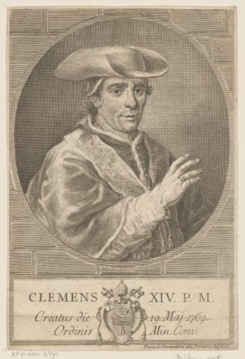 Portrait of Pope Clement XIV