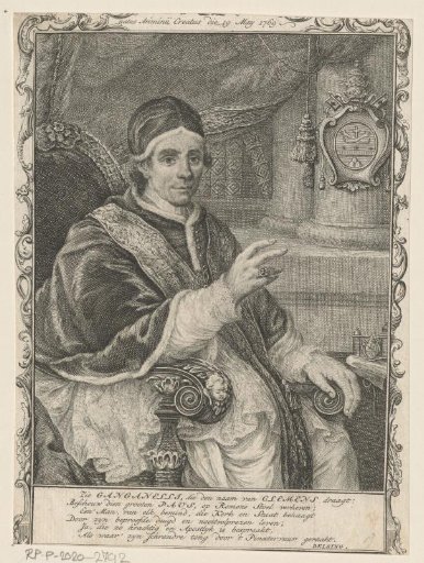 Portrait of Pope Clement XIV