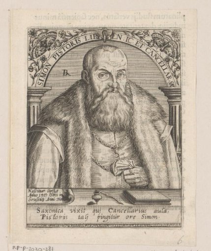 Portrait of Simon Pistoris II