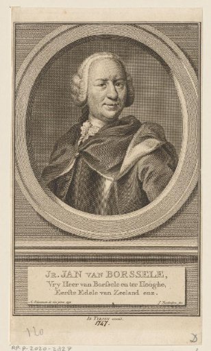 Portrait of Jan van Borssele van der Hooghe