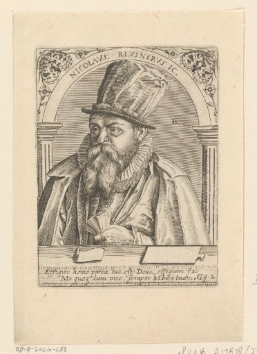 Portrait of Nicolaus Reusner