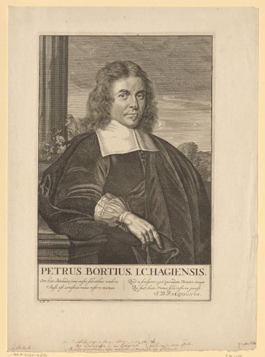 Portrait of Petrus Bortius