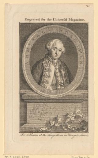 Portrait of Edward Boscawen