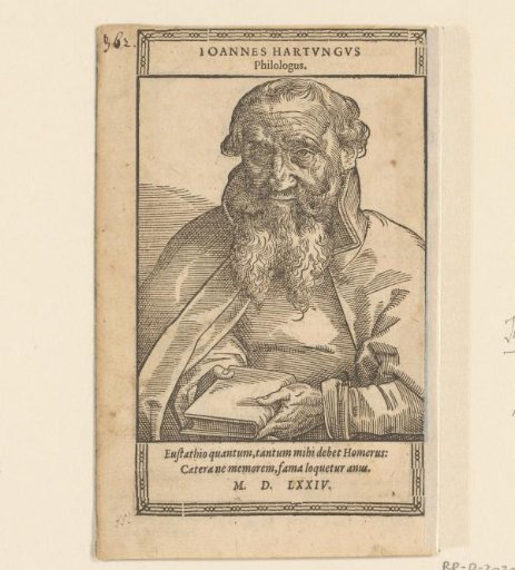 Portrait of Johannes Hartung