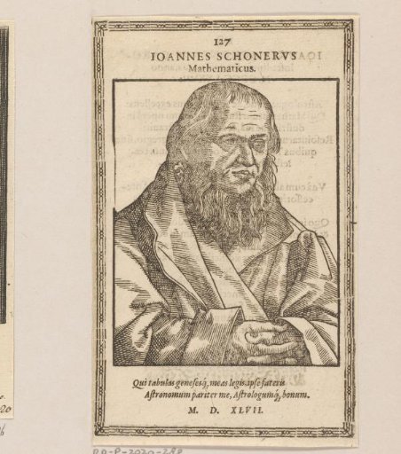 Portrait of Johannes Schöner