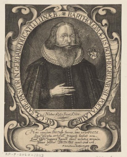 Portrait of Bartholomaeus Bothe